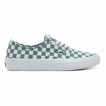 Vans Checkerboard Authentic Pro - Miesten Tennarit - Sininen